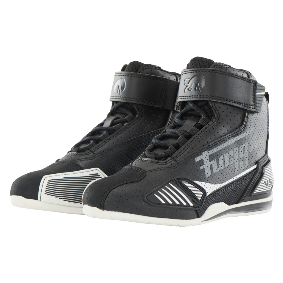 Furygan Schuhe V5 D3O Lady Vented Schwarz-Weiß