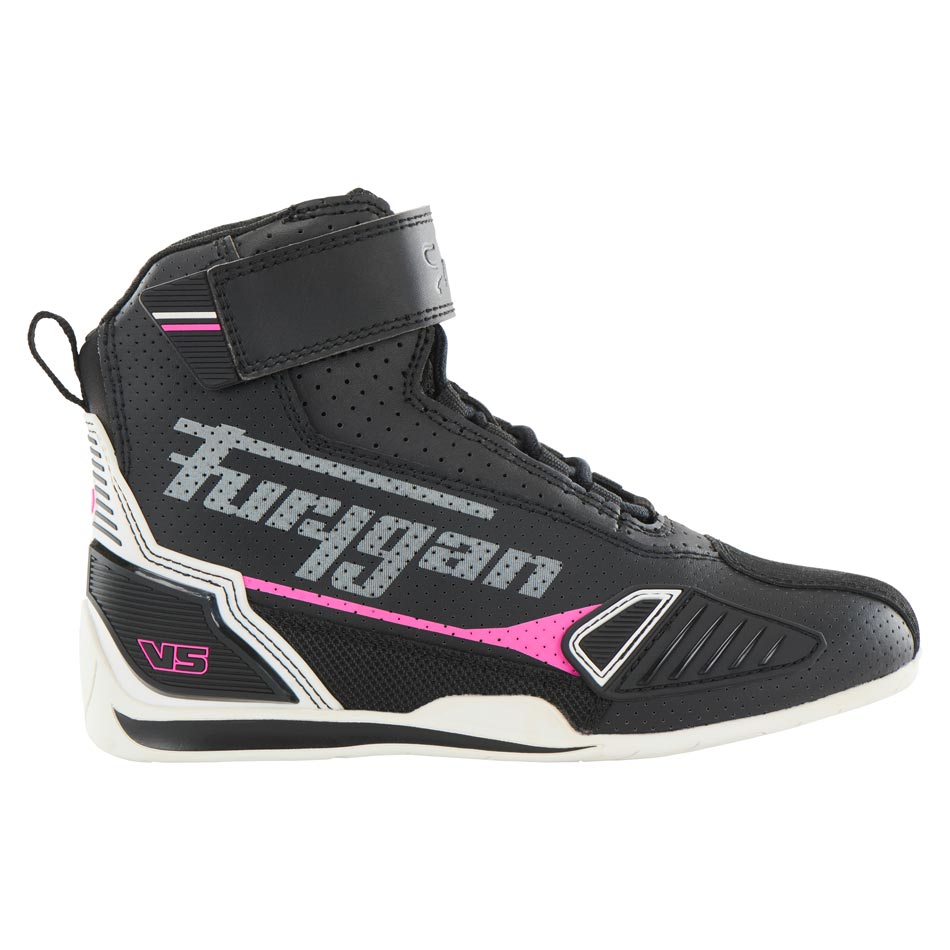Furygan Schuhe V5 D3O Lady Vented Schwarz-Pink