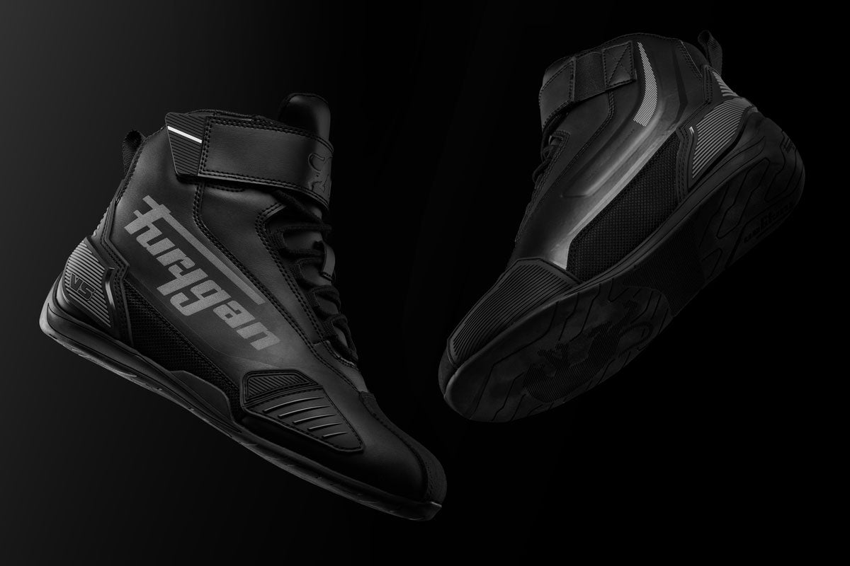 Furygan Schuhe V5 D3O WP Schwarz-Anthrazit