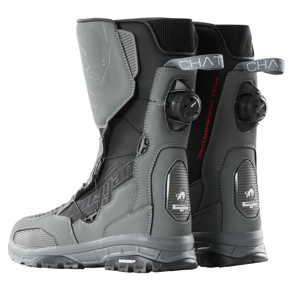 Furygan Stiefel Chattan D3O Grau-Schwarz