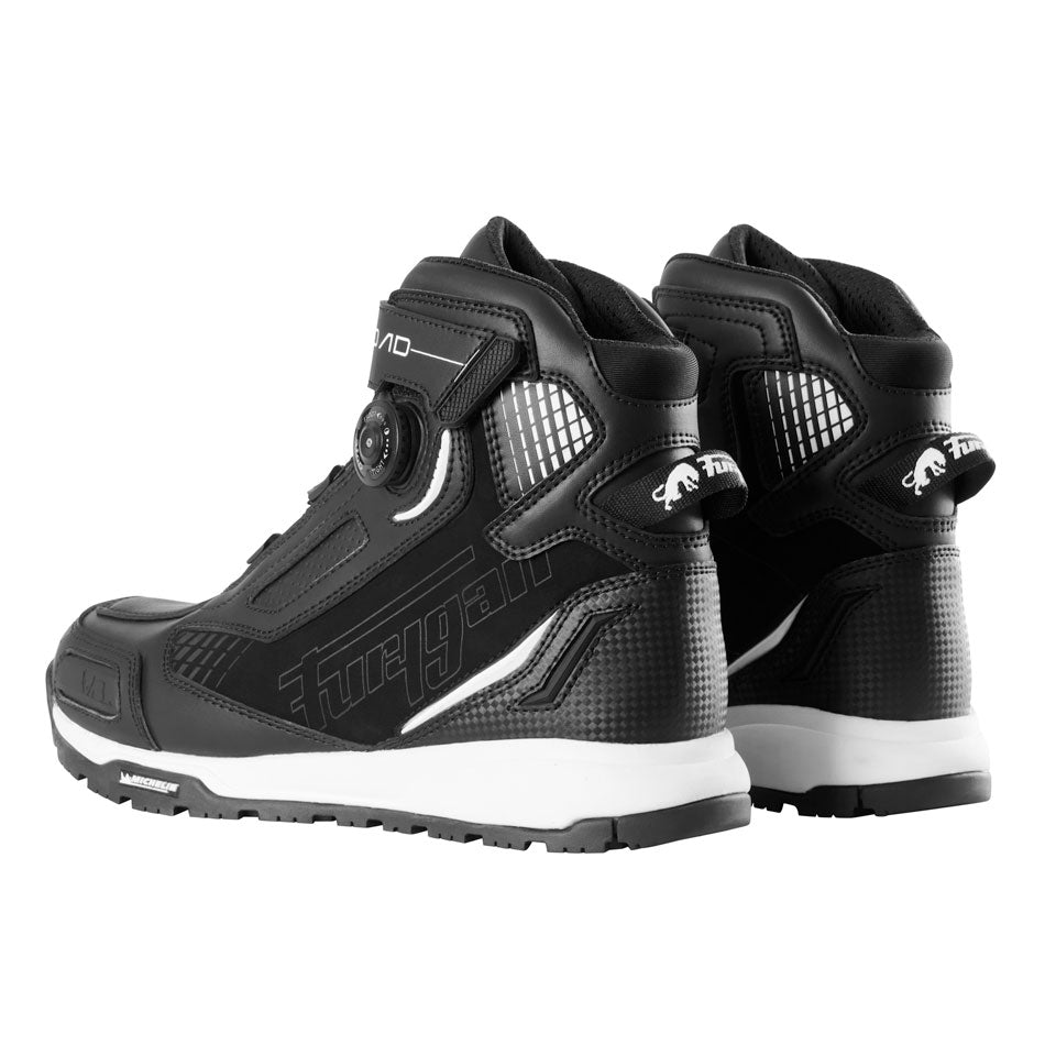 Furygan Schuhe Allroad D3O Schwarz-Weiß