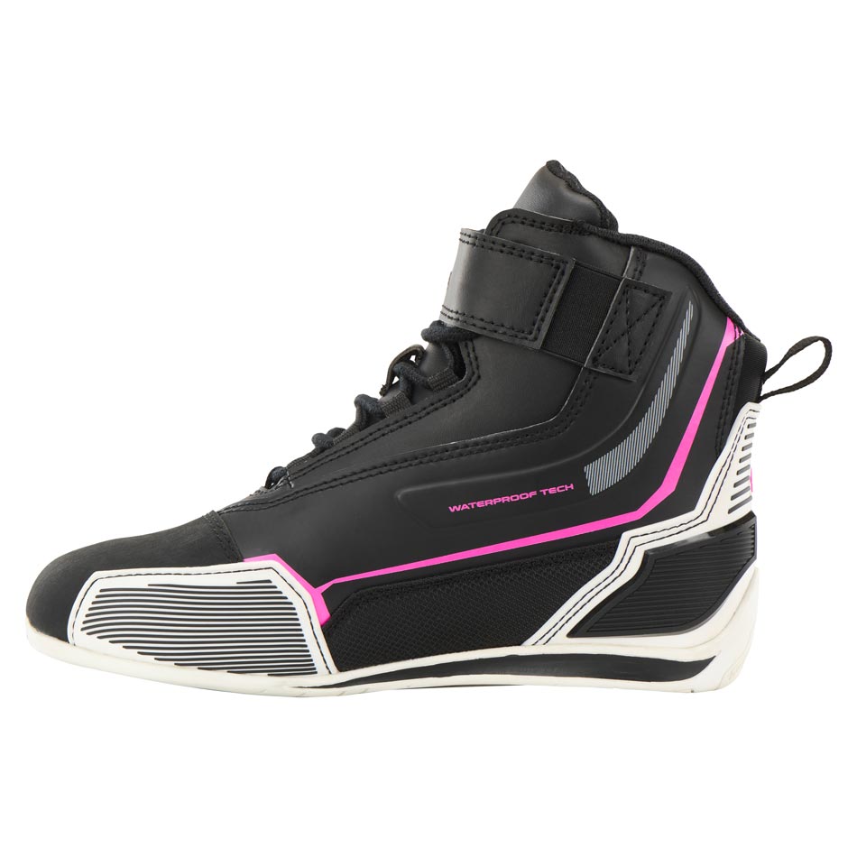 Furygan Schuhe V5 D3O Lady WP Schwarz-Weiß-Pink