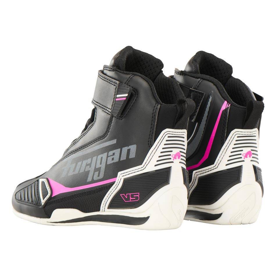 Furygan Schuhe V5 D3O Lady WP Schwarz-Weiß-Pink