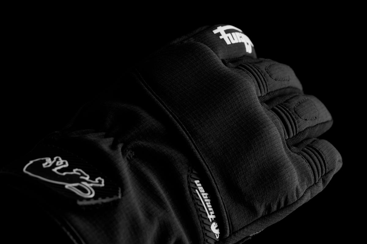 Furygan Handschuhe Jet Lady All Seasons D3O Evo Schwarz-Weiß