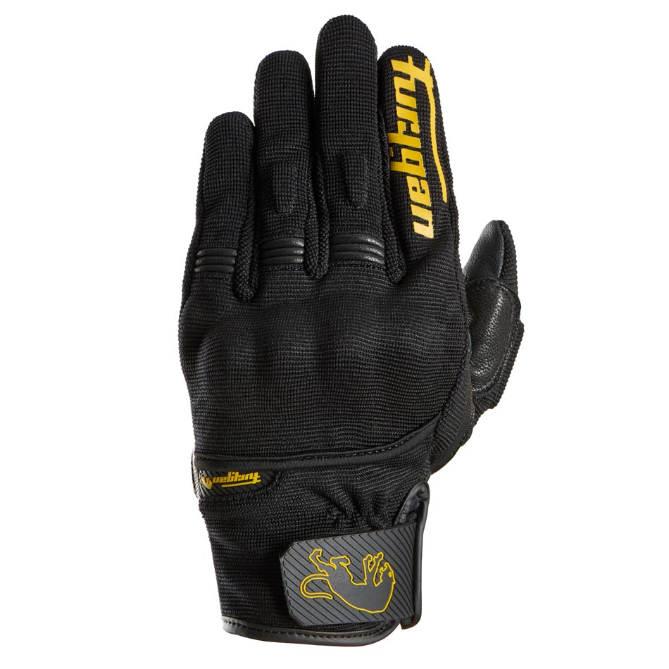 Furygan Handschuhe Jet Lady D3O Evo Schwarz-Gold