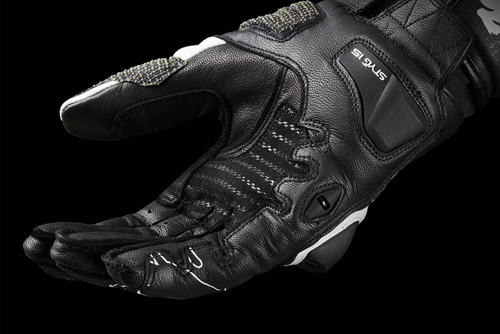 Furygan Handschuhe Styg 15 Schwarz-Weiß