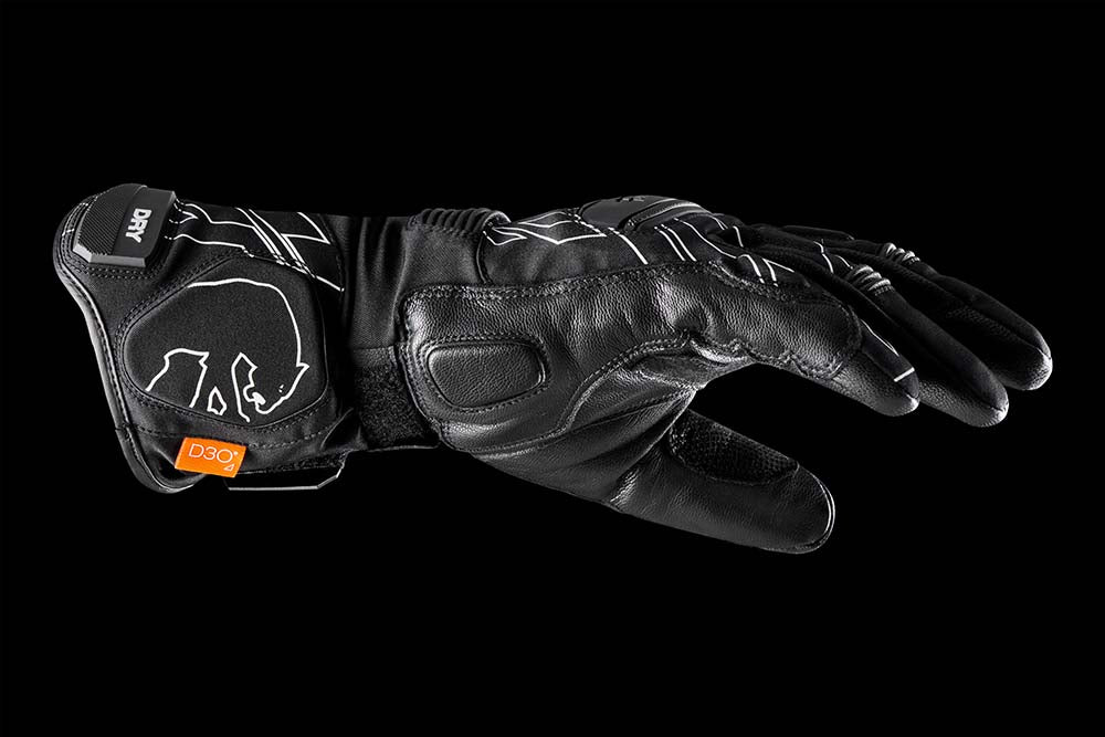 Furygan Handschuhe Starker D3O Primaloft 37.5 Schwarz-Perlweiß