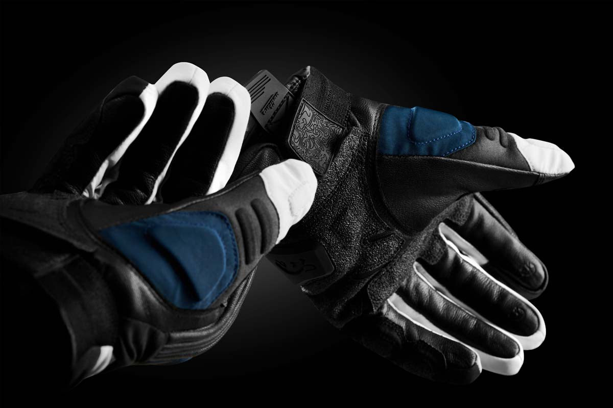 Furygan Handschuhe Balmaz All Seasons Blau-Weiß