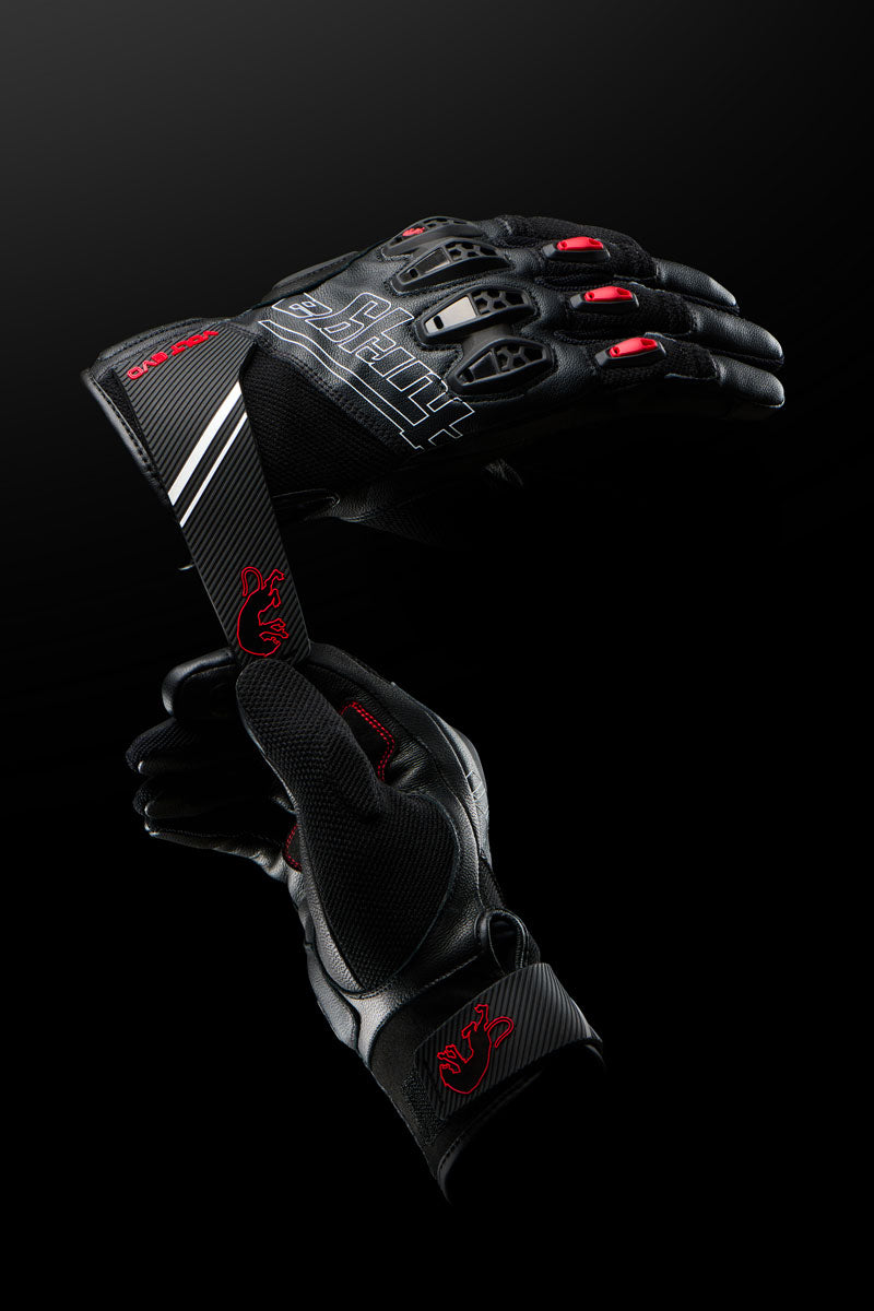 Furygan Handschuhe Volt Evo Schwarz-Rot