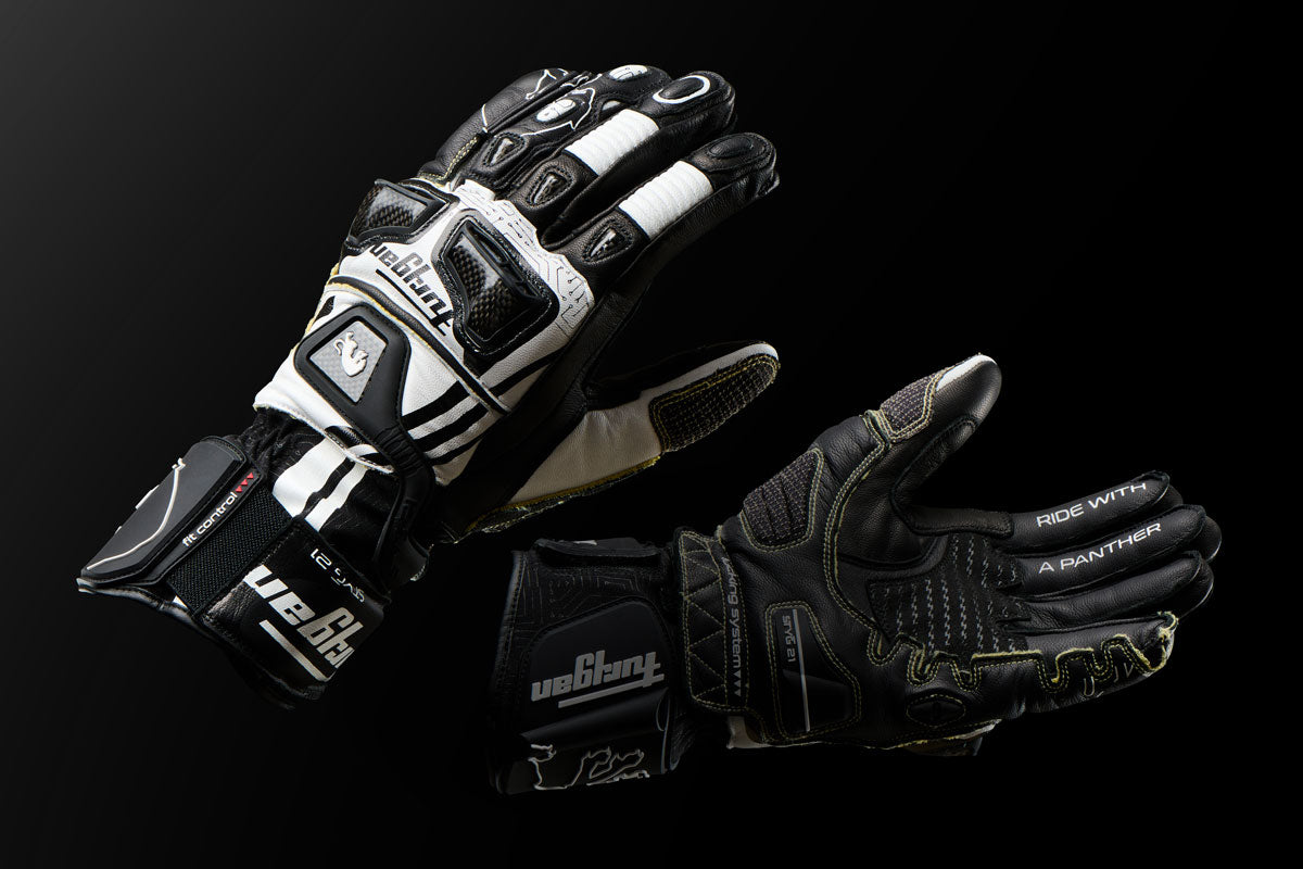 Furygan Handschuhe Styg21 X Kevlar Weiß-Schwarz