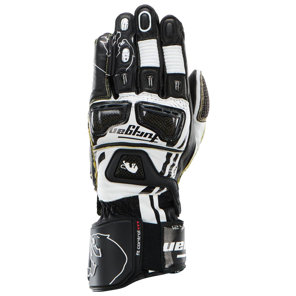 Furygan Handschuhe Styg21 X Kevlar Weiß-Schwarz
