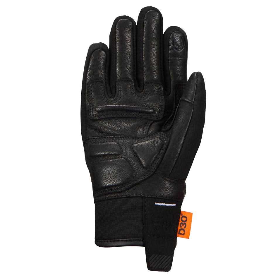Furygan Handschuhe Jet Kid D3O All Seasons Evo Schwarz-Weiß