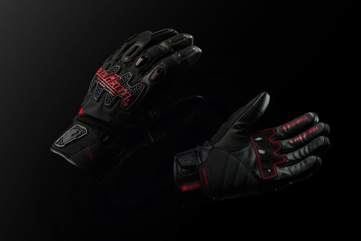 Furygan Handschuhe Atacama Schwarz-Rot
