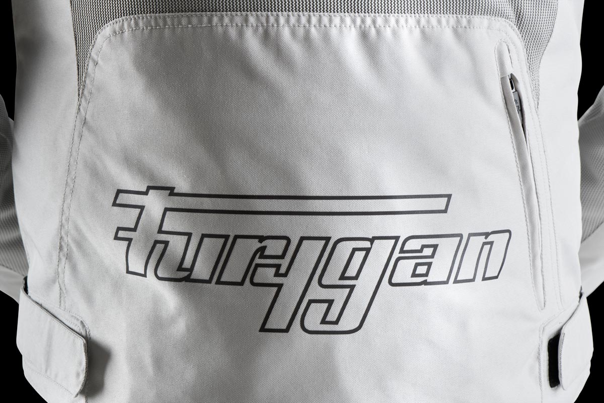 Furygan Jacke Aquilon Perlweiß-Grau