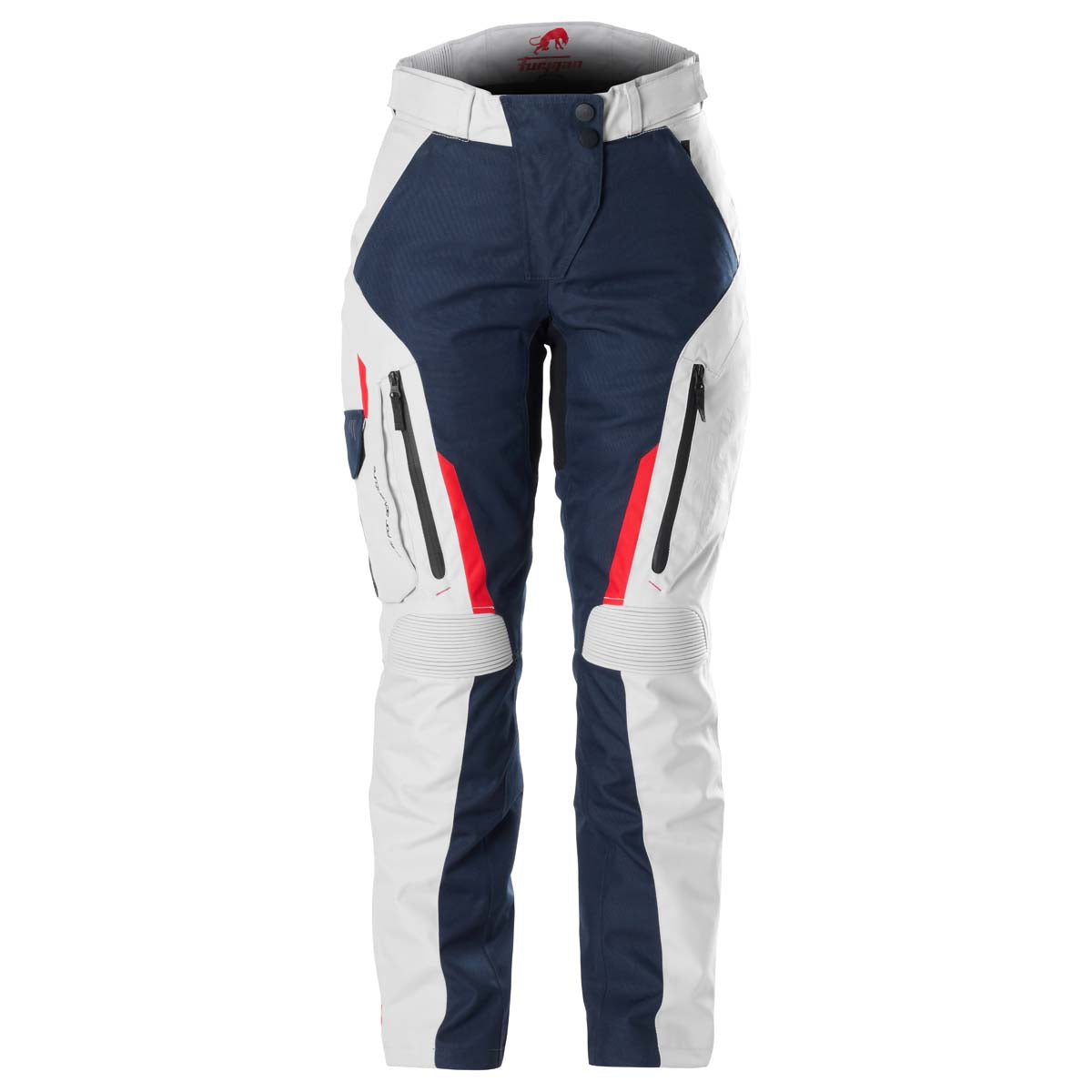 Furygan Hose Killington Lady Blau-Perlweiß-Rot