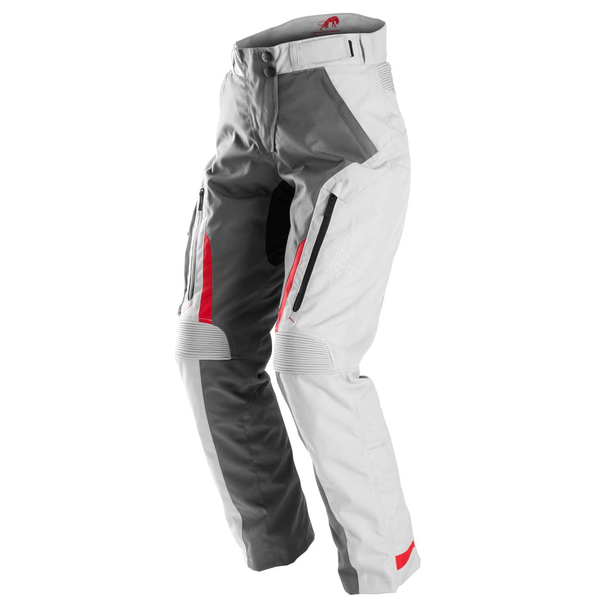 Furygan Hose Killington Lady Grau-Perlweiß-Rot