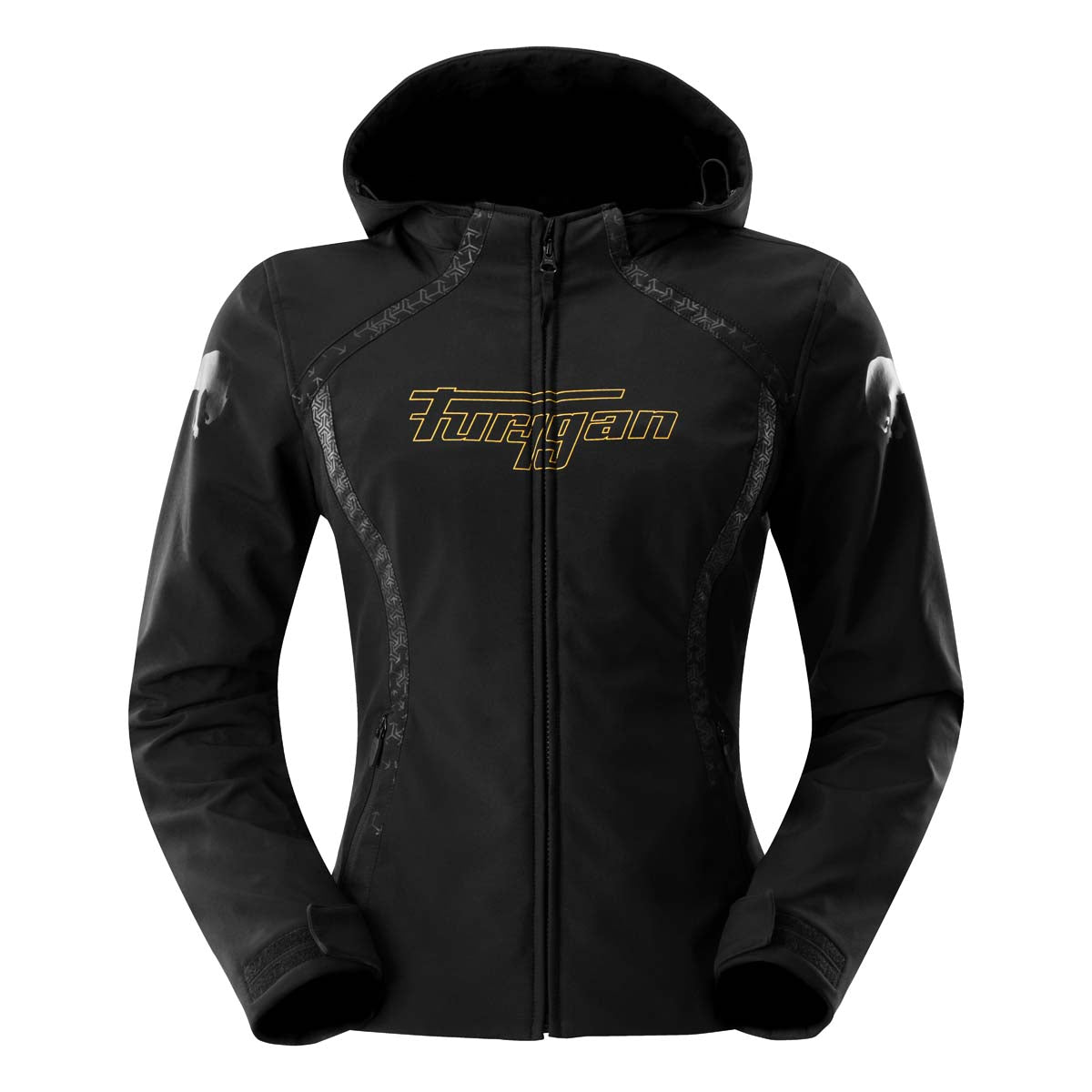 Furygan Jacke Skye Lady Schwarz-Gold