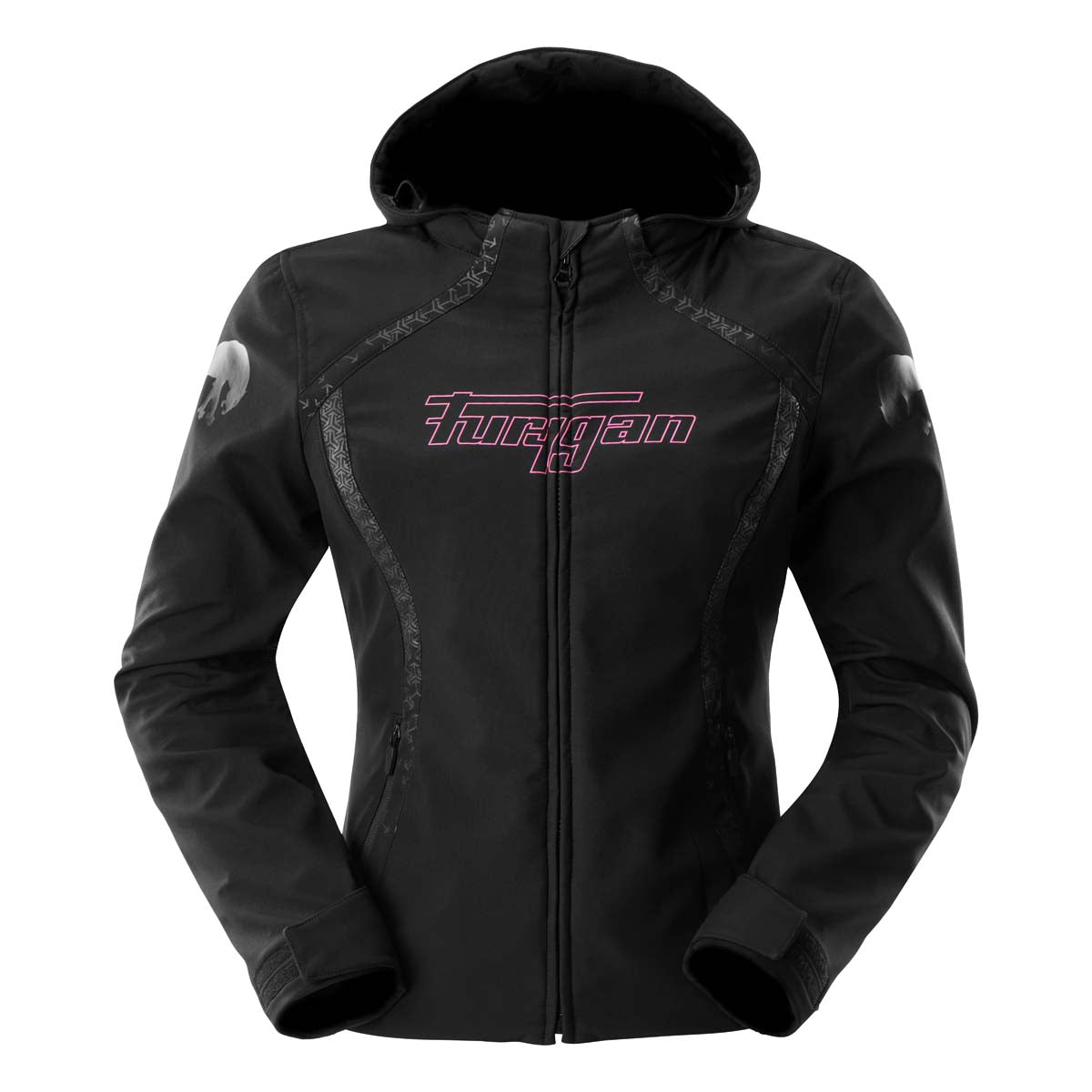 Furygan Jacke Skye Lady Schwarz-Pink