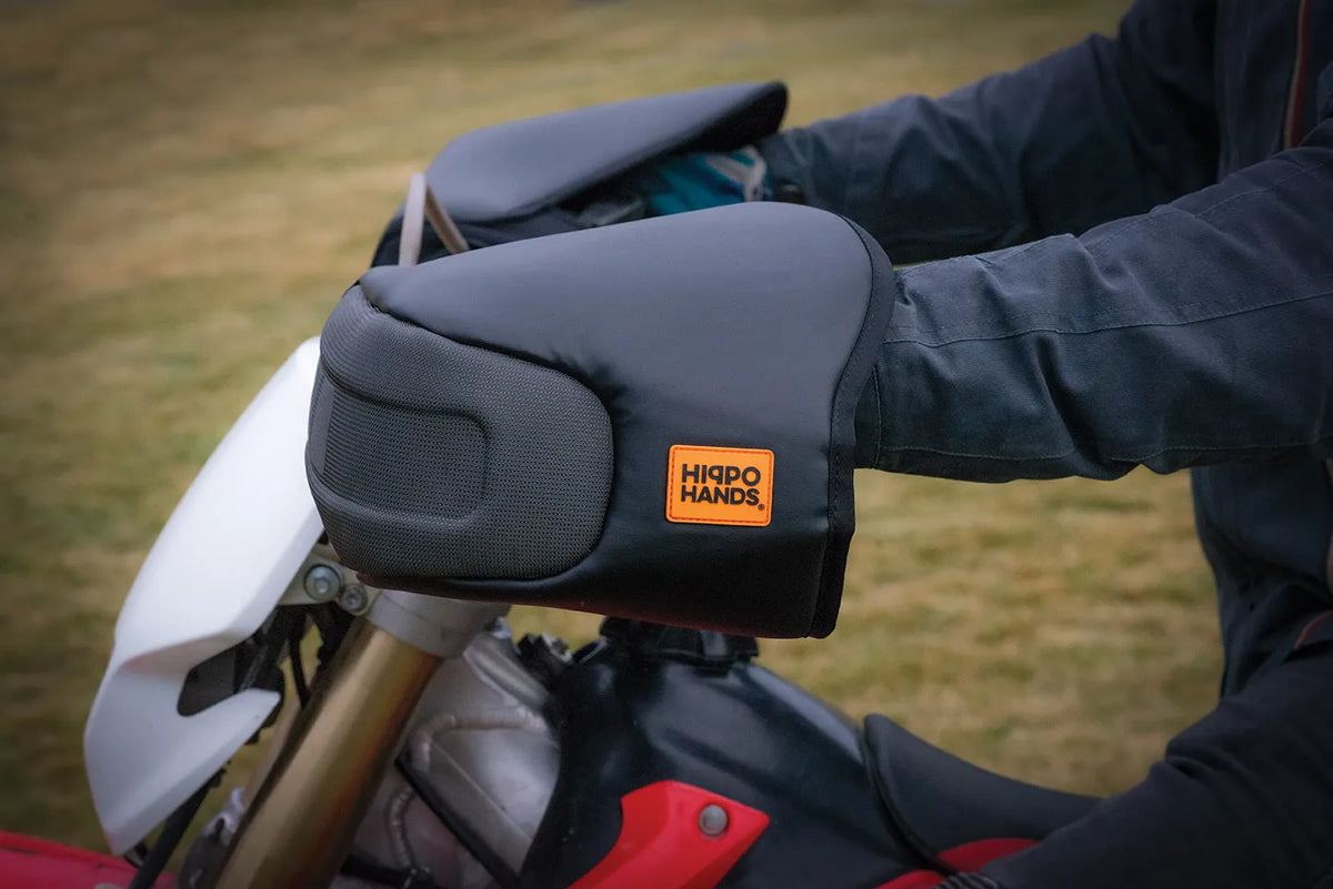 Hippo Hands Backcountry Lenkerstulpen Schwarz