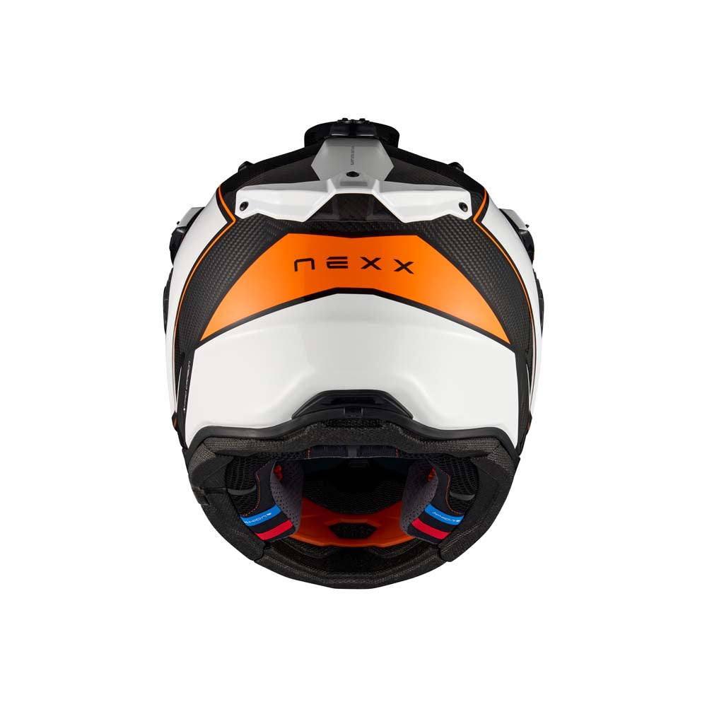 NEXX Helm X.Rally Raid Weiß-Orange