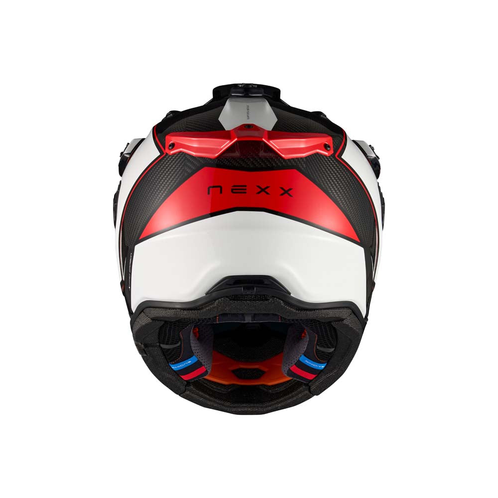 NEXX Helm X.Rally Raid Weiß-Rot