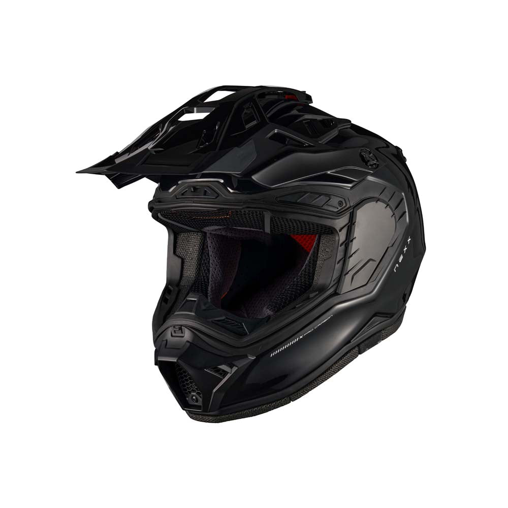 NEXX Helm X.Rally Plain Schwarz