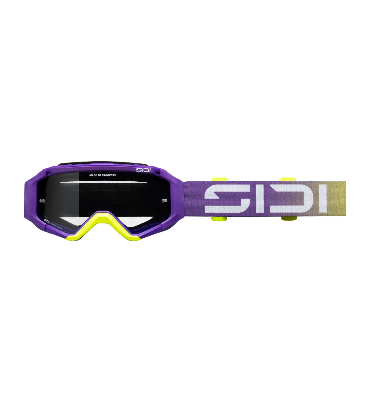 Sidi GRAVIX Crossbrille Violett-Neongelb