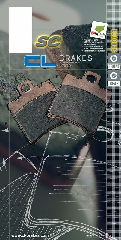 CLBRA BRAKE PADS 3009SC SINTER METAL