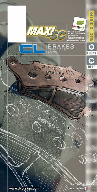 CLBRA BRAKE PADS 3057MSC SINTER METAL