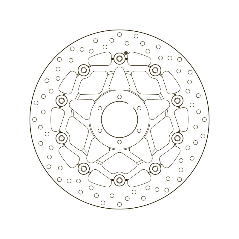 BREMB BRAKE DISC ORO SERIE 78B408B4