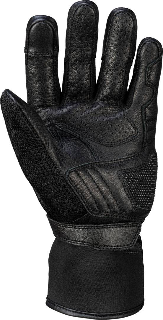 Schwarze iXS Sport-Handschuhe Carbon-Mesh 4.0 aus atmungsaktivem Mesh-Material, für sicheren Grip und Komfort beim Sport.