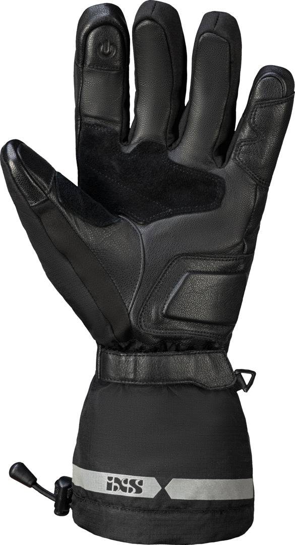Schwarze iXS Tour Handschuh Arctic-GTX 2.0 mit wasserdichter GORE-TEX-Membran, perfekt für Touren im Winter.