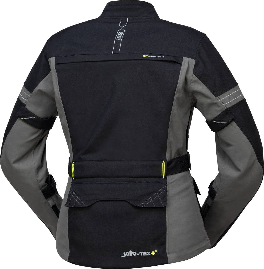 iXS Tour Damen Jacke Laminat-ST-Plus schwarz-grau
