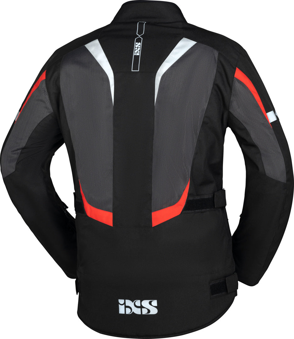 iXS Tour Jacke Gerona-Air 1.0 schwarz-grau-rot