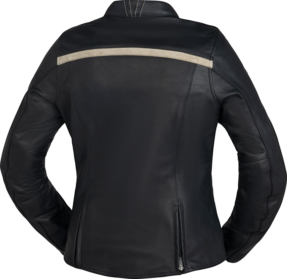 iXS Classic LD Damen Jacke Stripe schwarz