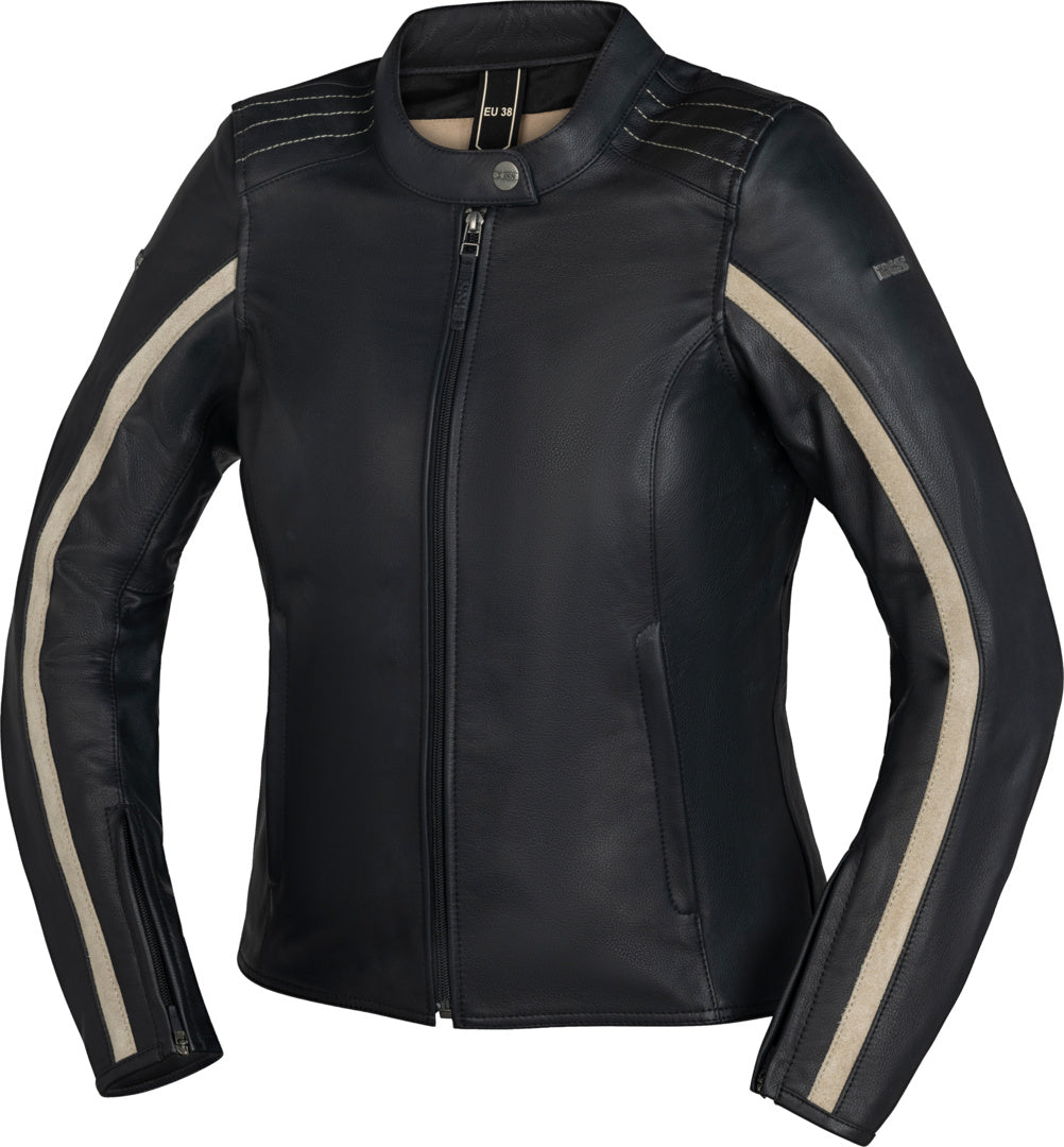 iXS Classic LD Damen Jacke Stripe schwarz