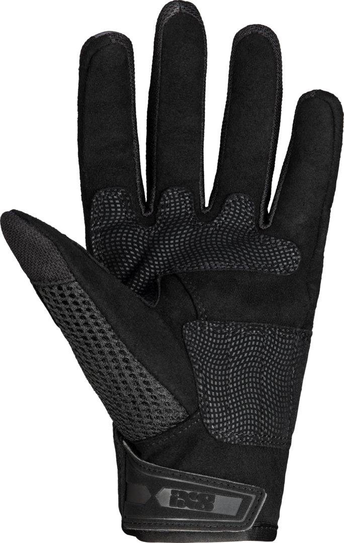 Schwarze iXS Urban Damen Handschuhe Samur-Air 2.0 aus atmungsaktivem Material, bequem und stylisch für den Alltag