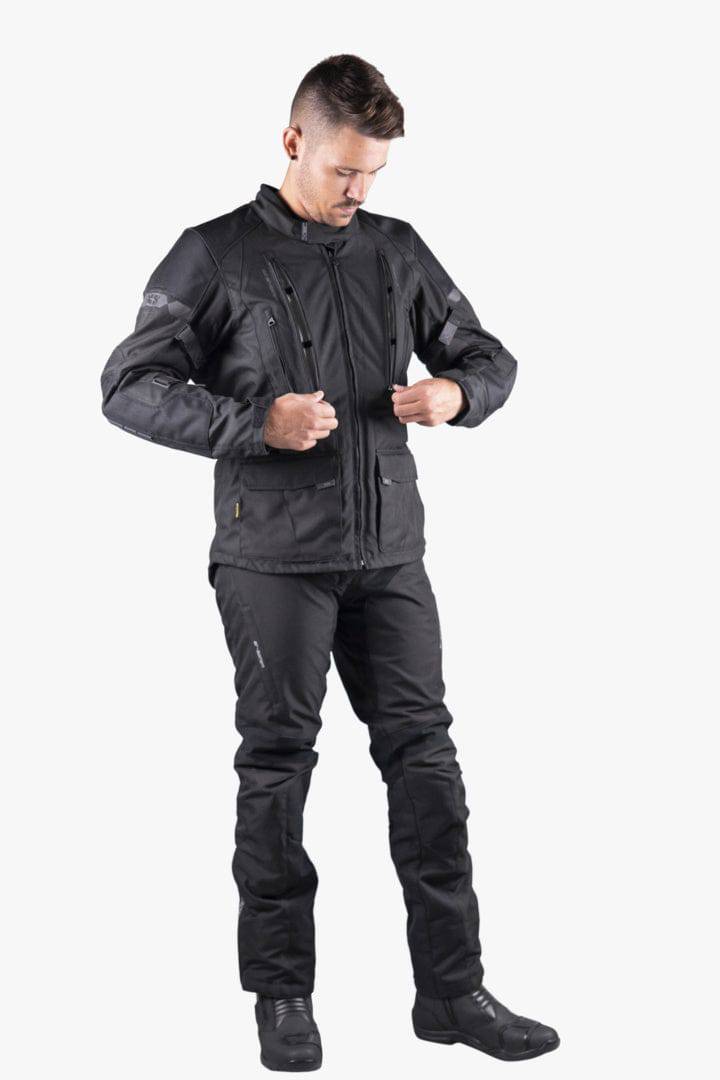 iXS Tour Hose Tromsö-ST 2.0 Adventure-Hose in Schwarz, langlebige Outdoor-Bekleidung für Trekking und Radfahren