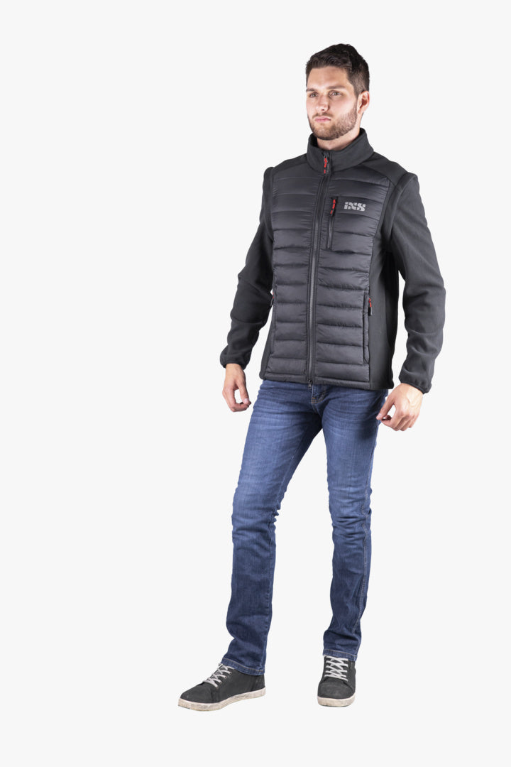 iXS Team Jacke Zip-Off schwarz