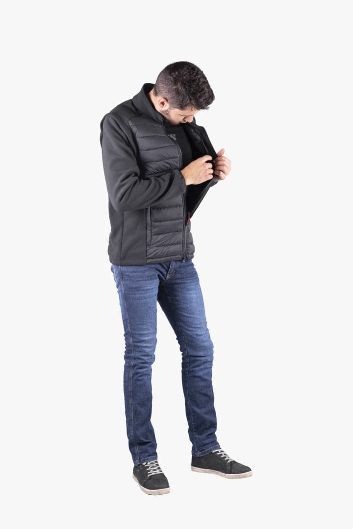 iXS Team Jacke Zip-Off schwarz