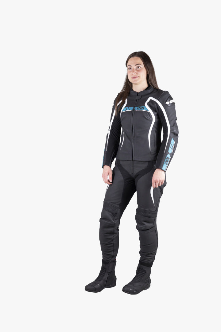 iXS Sport LD Damen Jacke RS-600 1.0 schwarz-türkis