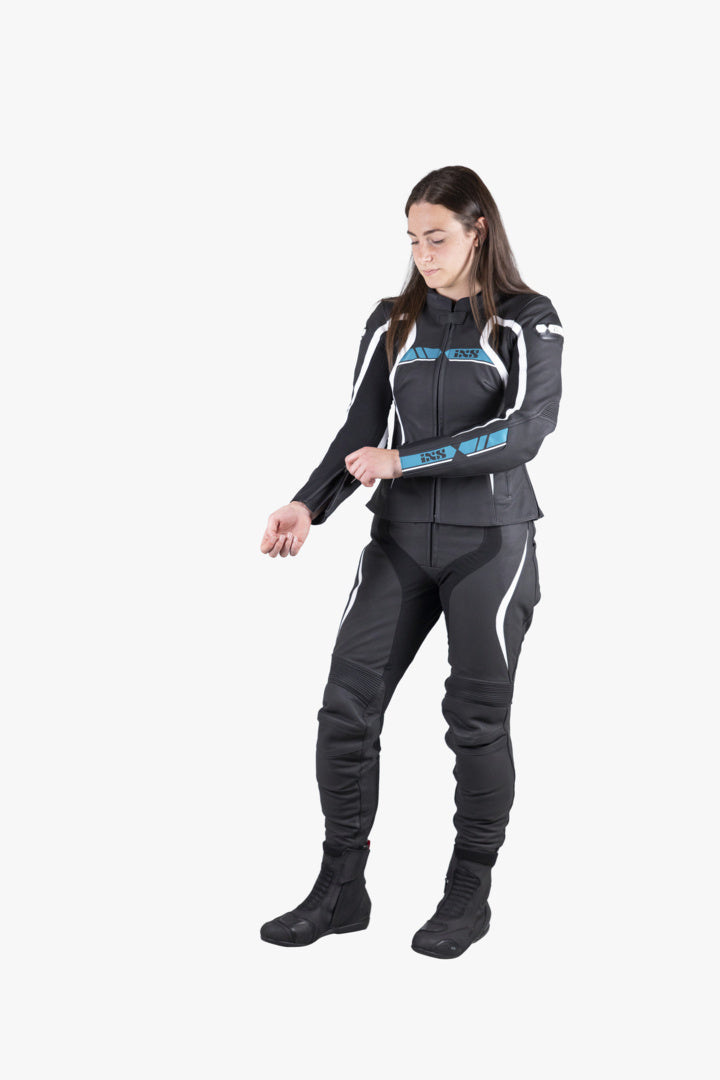 iXS Sport LD Damen Jacke RS-600 1.0 schwarz-türkis