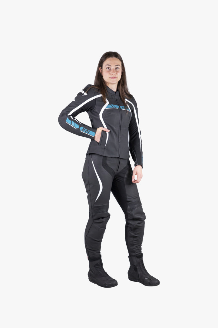 iXS Sport LD Damen Jacke RS-600 1.0 schwarz-türkis