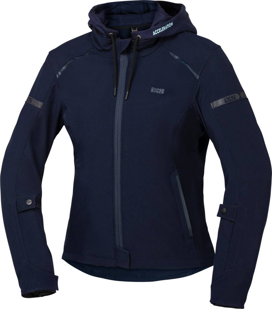 iXS Classic Damen SO Jacke Moto 2.0 blau