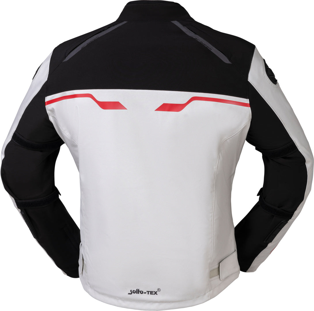 iXS Sport Jacke Hexalon-ST weiss-schwarz-rot