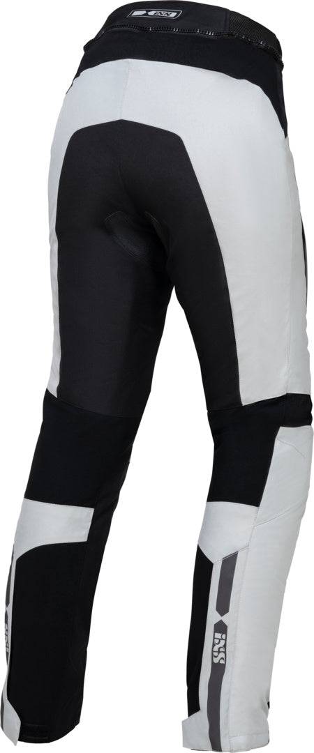 iXS Tour Damen Hose Tromsö-ST 2.0, robuste Adventure-Hose mit strapazierfähigem Material und verstellbarem Bund, schwarz