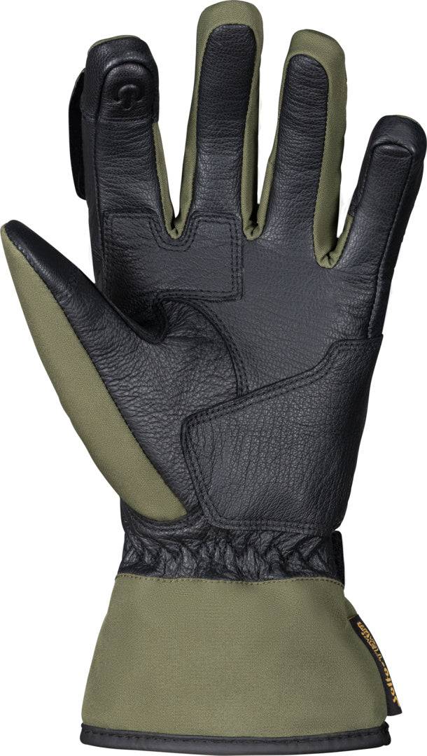 iXS Classic Damen Handschuhe Urban ST-Plus in Olivgrün, bequem und stylisch für den Alltag, aus weichem Material.