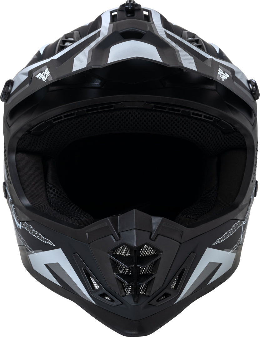 iXS Motocrosshelm iXS363 2.0 matt schwarz-anthrazit-weiss