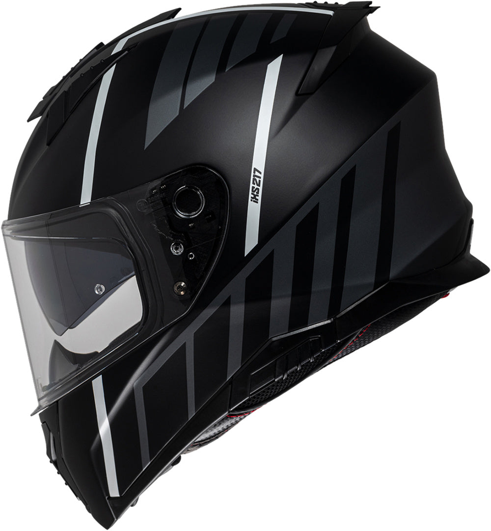 iXS Integralhelm iXS217 2.0 matt schwarz-weiss