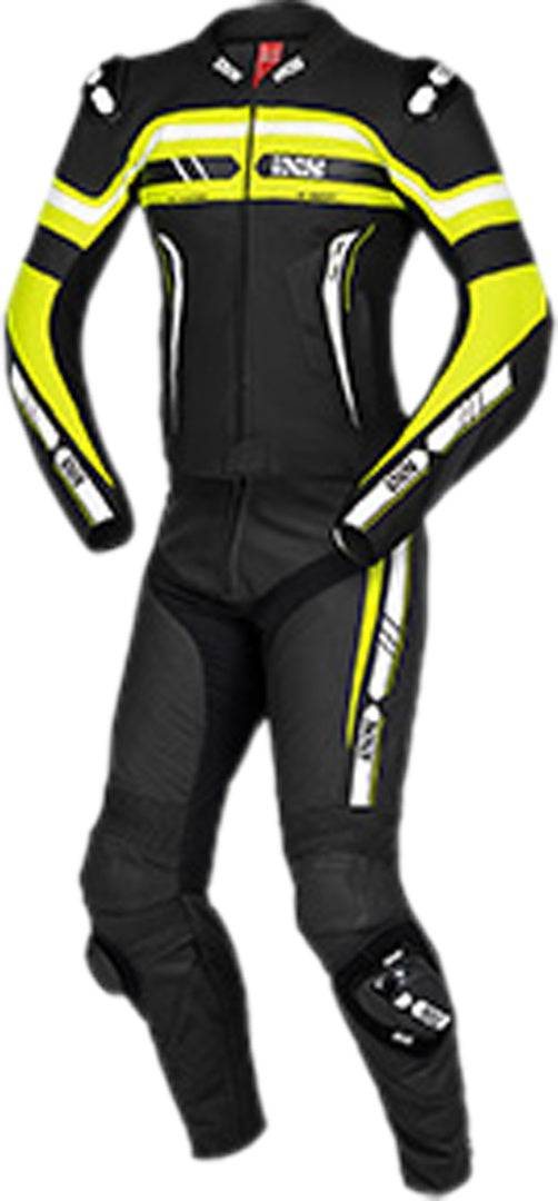 iXS Kombi Sport LD RS-700 2pc schwarz-gelb-weiss